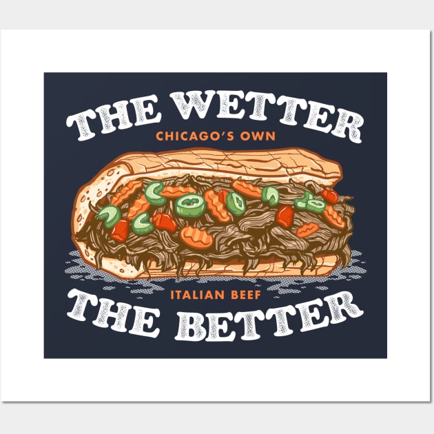 The Wetter The Better Wall Art by harebrained